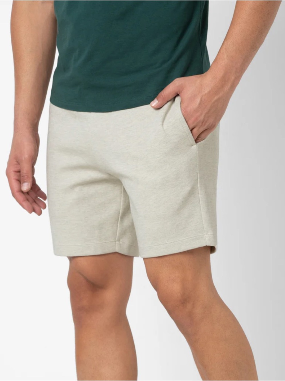 New Men's Bear Bottom R&R Cream‎ Casual Shorts 7”